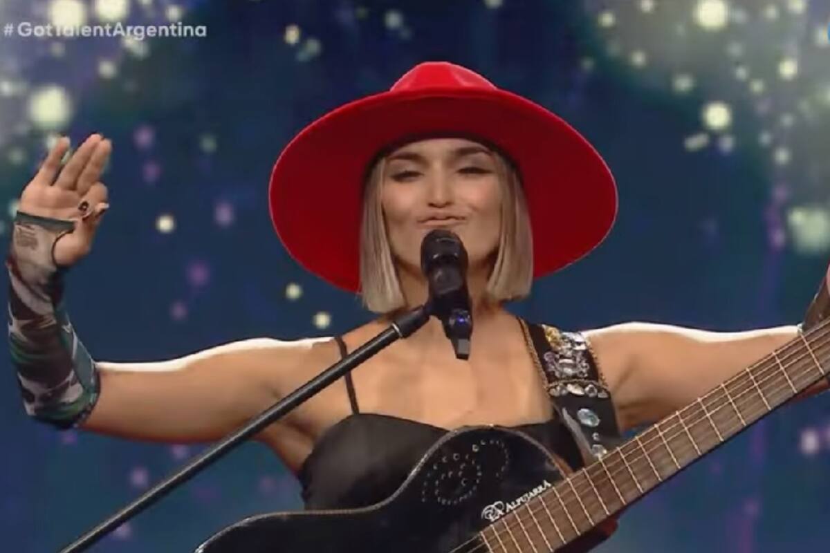 Los nerviosa le jugaron una mala pasada a Celeste, quien no logró terminar su presentación