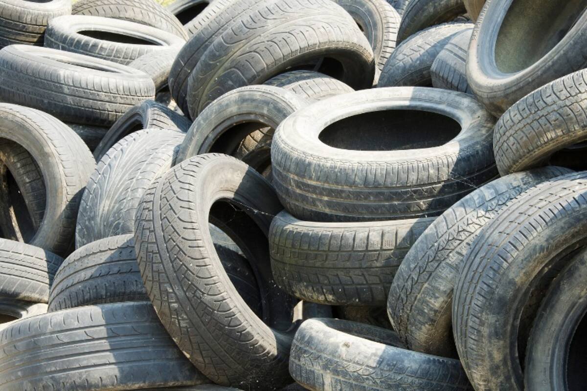Los neumáticos se reciclan