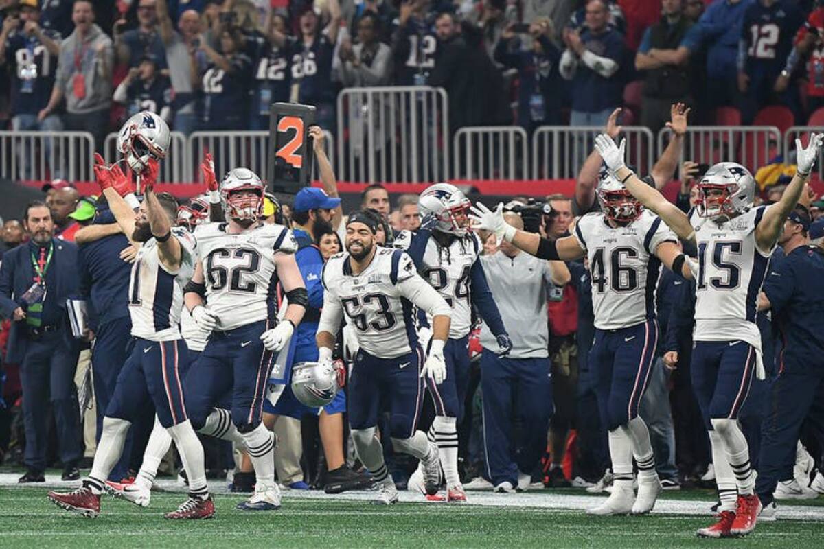 Los New England Patriots, uno de los equipos por los que atravesaría una dura situación económica