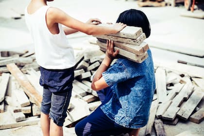Los niños que trabajan constituyen uno de los sectores más vulnerables