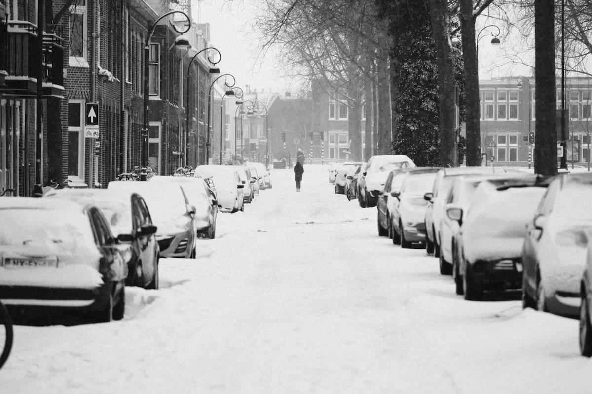 Los niveles de nieve son más del doble de lo esperado para estos días de diciembre en algunas zonas de Estados Unidos