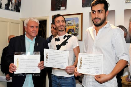 Los nominados al Martín Fierro de radio recibieron ayer sus diplomas antes de la gran ceremonia, que se realizará el sábado próximo