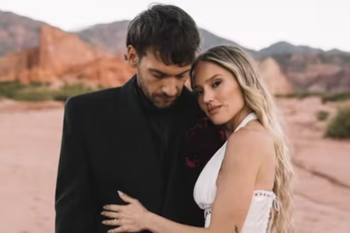 Los novios del casamiento de la polémica en Cafayate