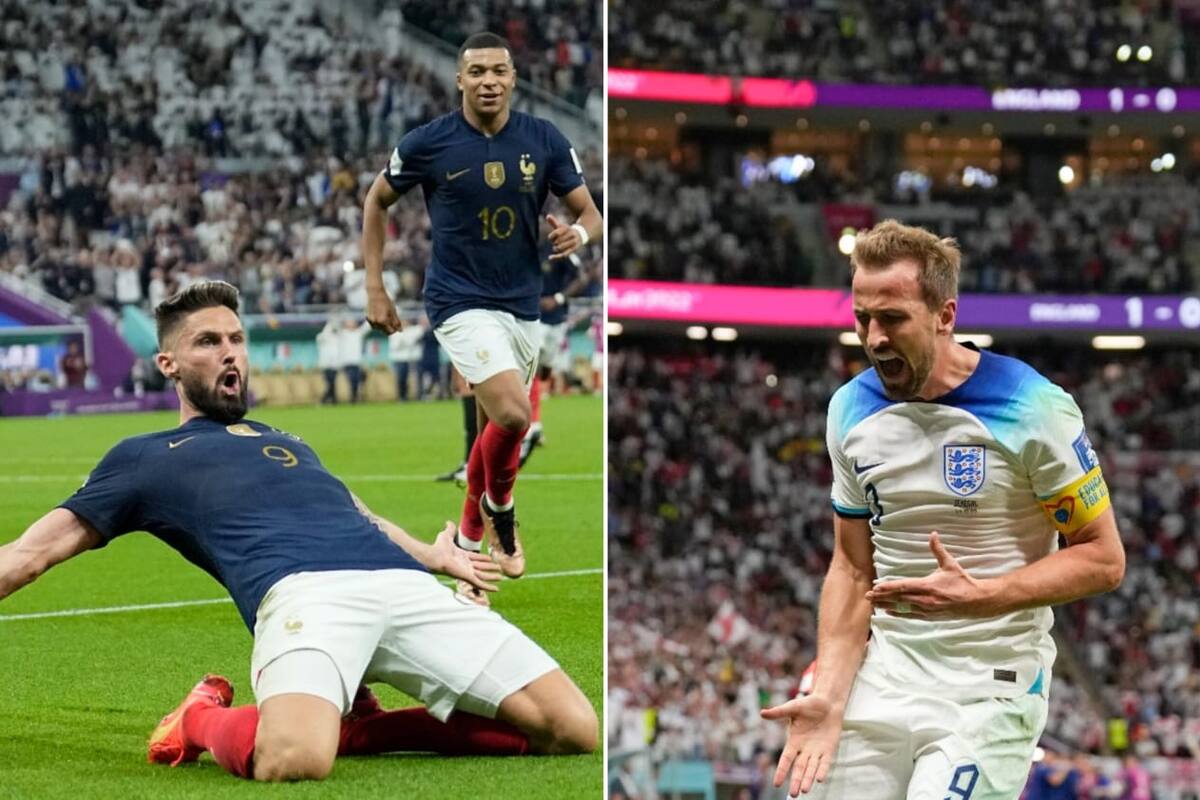 Los nueves de Francia e Inglaterra, Olivier Giroud y Harry Kane
