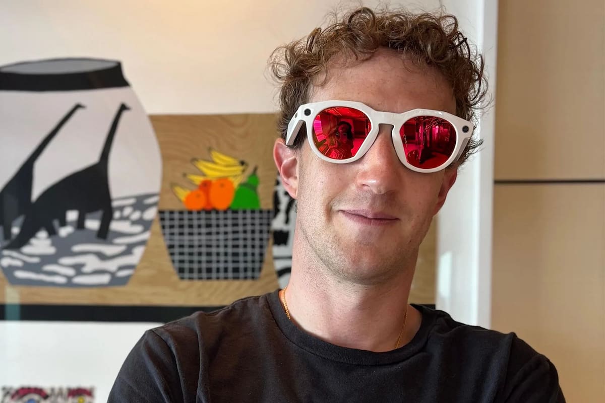 Los nuevos anteojos inteligentes Oakley Meta que mostró Mark Zuckerberg