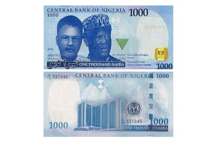 Los nuevos billetes de Nigeria que imprimirá la Casa de la Moneda