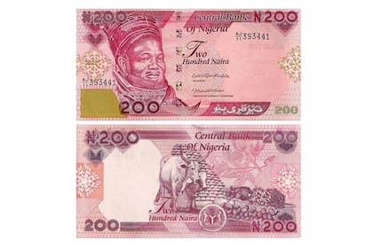 Los nuevos billetes de Nigeria que imprimirá la Casa de la Moneda