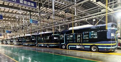 Los nuevos buses 100% eléctricos llegan a la Ciudad de Buenos Aires