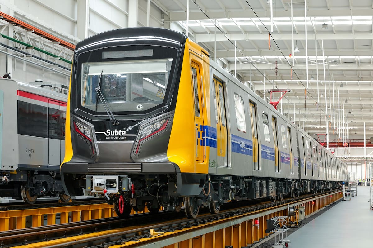 Los nuevos coches para las líneas A y C