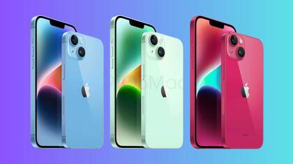 Los nuevos colores que ofrecerá el iPhone 15