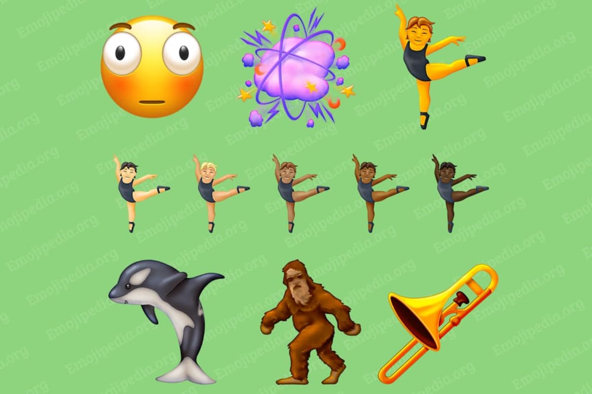 Los nuevos emojis que son parte del set Unicode 17 aprobado en septiembre de 2025, que ya están disponibles con la actualización iOS 26.4, y que llegarán en breve al mundo Android