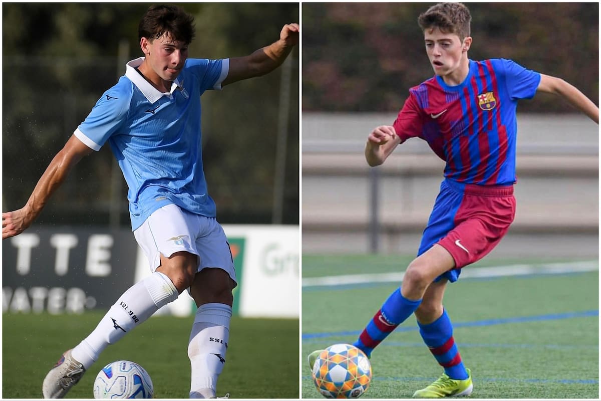 Los nuevos europibes: Bruno Galassi y Nicolas Marcipar, nacidos y formados en España, futbolistas ya vinculados con la selección argentina.