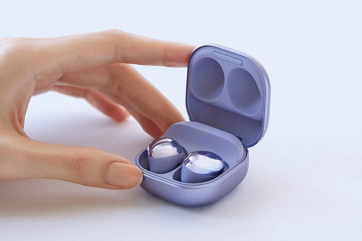 Los nuevos Galaxy Buds Pro de Samsung tienen tres micrófonos para mejorar la cancelación de ruido