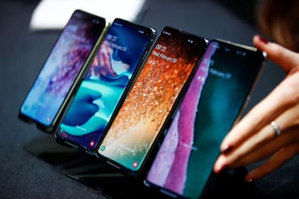 Los nuevos Galaxy S10e (el más pequeño), S10, S10+ y S10 5G