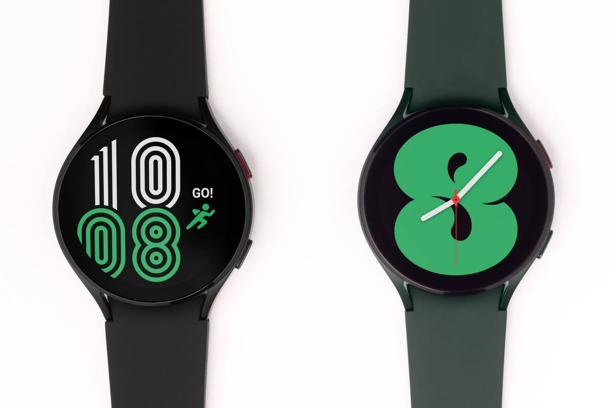 Los nuevos Galaxy Watch4 de Samsung tienen cajas de 40 o 44 mm y un sensor que mide la presión arterial y el índice de masa corporal