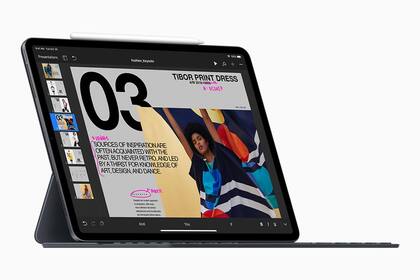 Los nuevos iPad Pro suman un teclado que admite dos puntos de inclinación para la pantalla