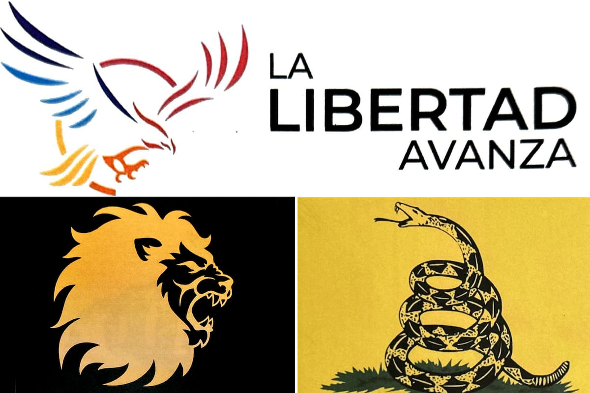 Los nuevos logos de La Libertad Avanza para las elecciones 2025