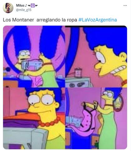 Los nuevos looks de los coachs de La Voz hicieron estallaron los memes (Foto: Captura de Twitter)