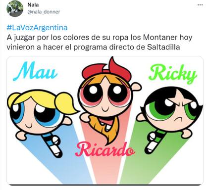 Los nuevos looks de los coachs de La Voz hicieron estallaron los memes (Foto: Captura de Twitter)