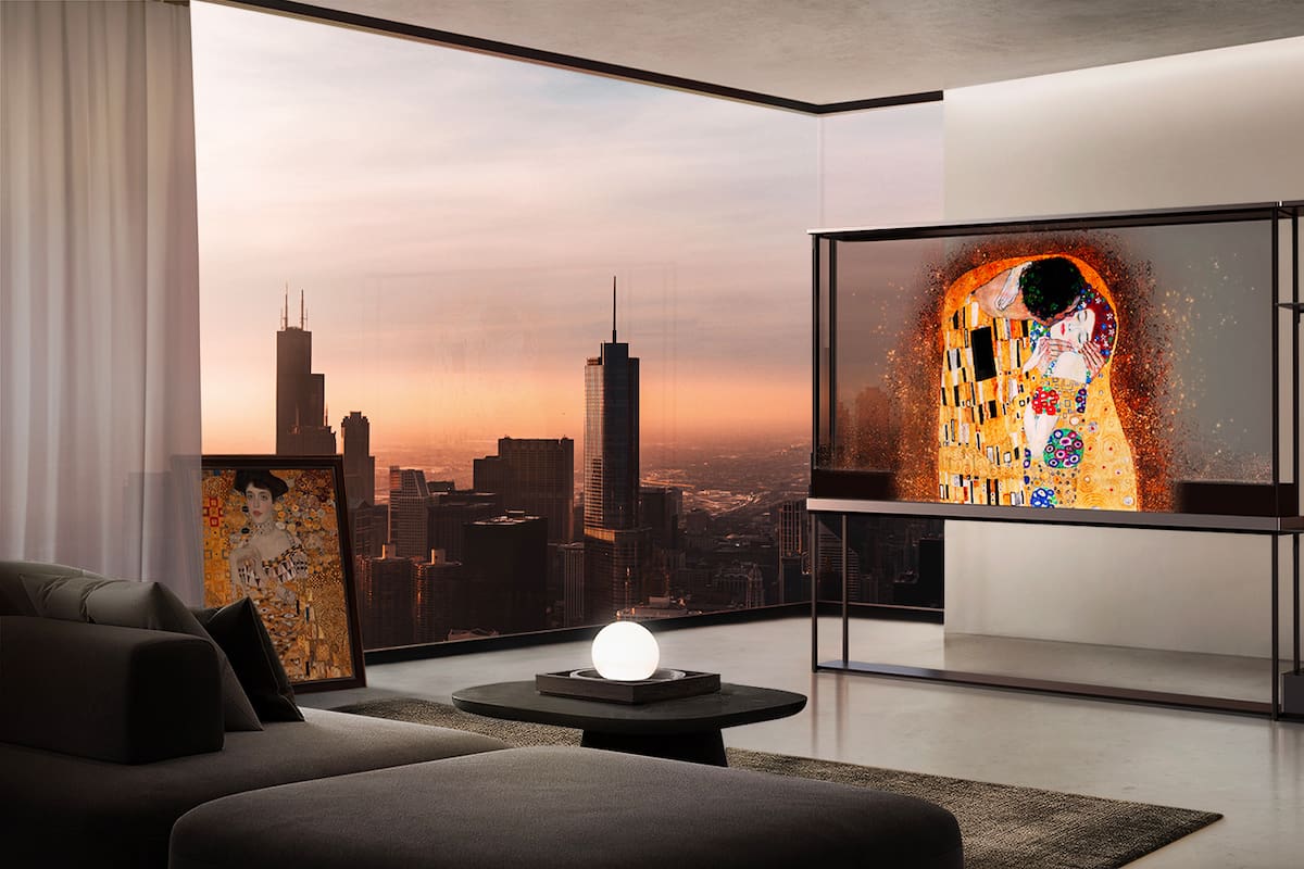 Los nuevos televisores se hacen transparentes, ofrecen resolución 8K y nuevos modos de uso