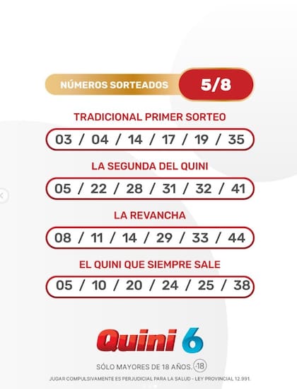 Los números de la suerte