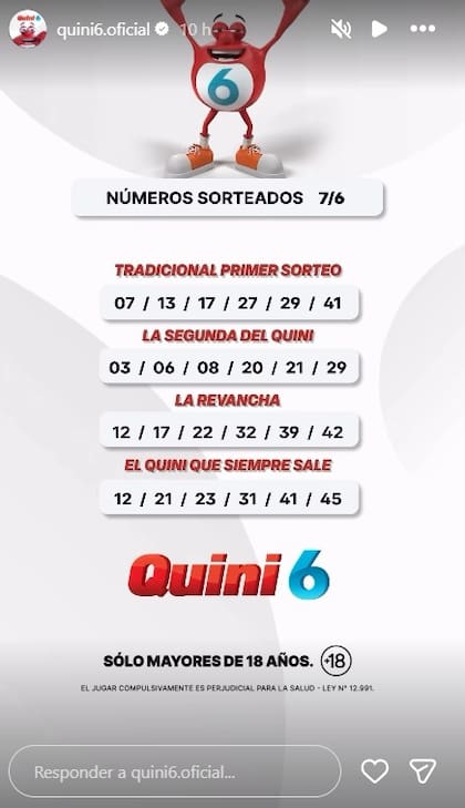 Los números de la suerte del Quini