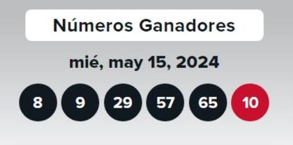 Los números ganadores de Double Play del miércoles 15 de mayo de 2024