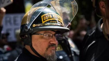 Los Oath Keepers estuvieron en una serie de protestas y enfrentamientos armados en EE.UU. en la última década