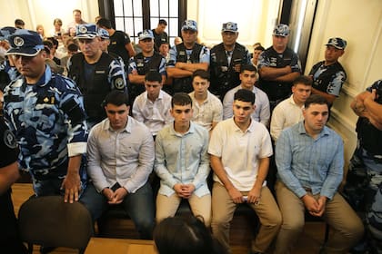 Los ocho condenados por el homicidio de Fernando Báez Sosa