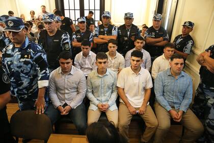 Los ocho condenados por la muerte de Fernando Báez Sosa