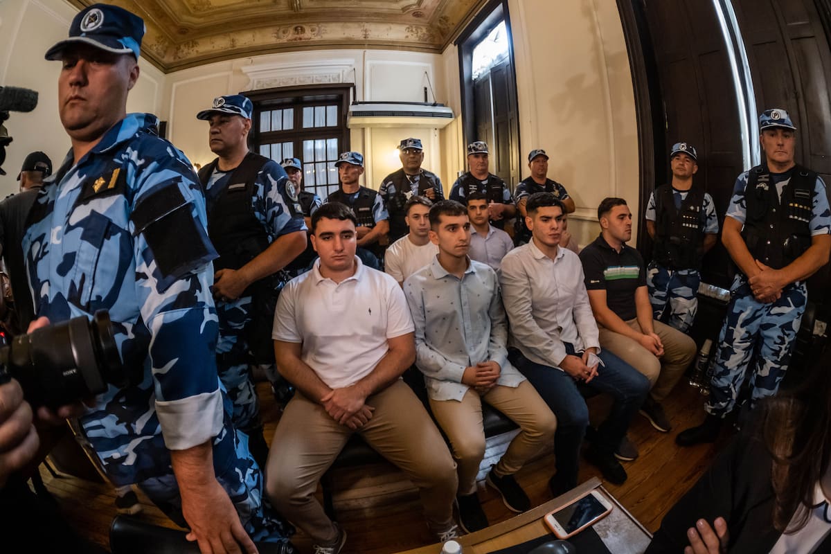 Los ocho rugbiers condenados por la muerte de Fernando Báez Sosa