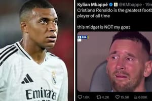 Los ofensivos mensajes publicados en la cuenta oficial de Mbappé tras un hackeo
