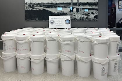 Los oficiales de la CBP incautaron la carga ilegal en el puente internacional de Roma, en Texas