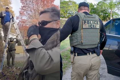 Los oficiales del ICE aparecieron en un jardín de Charlotte para interrogar a dos trabajadores hispanos