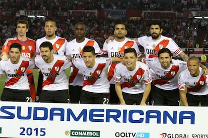 Los once de River que salieron a jugar ante Chapecoense