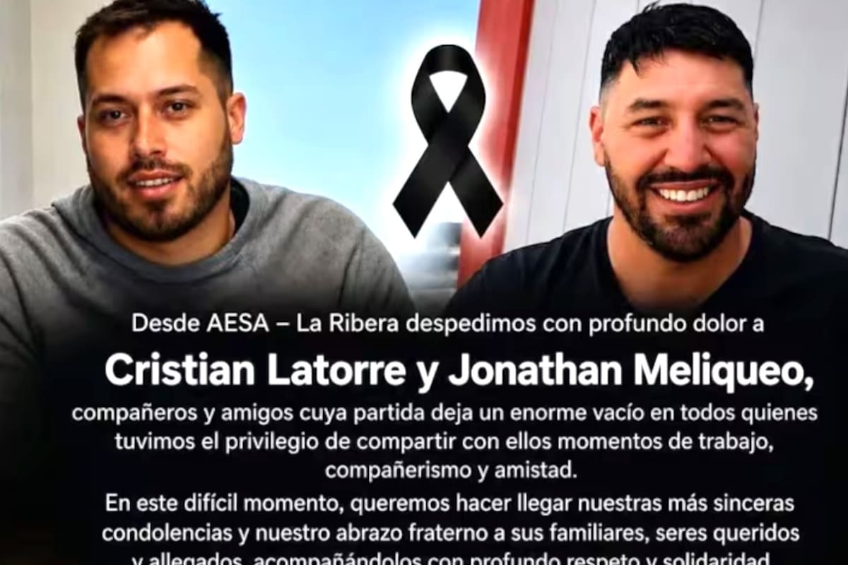 Los operarios que murieron en Vaca Muerta