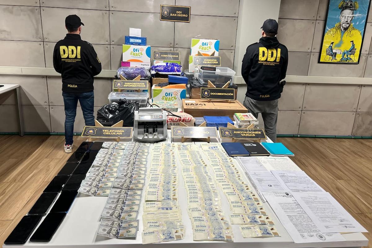 Los operativos estuvieron a cargo de detectives de la Policía de la Provincia de Buenos Aires