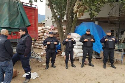 Los operativos se hicieron en Salvador Mazza, Salta