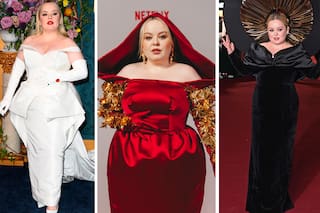 Nicola Coughlan, entre un “desnudo con dedicatoria” a sus osados looks en las alfombras rojas