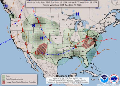 Los Outer Banks sufrirán entre lunes y miércoles inundaciones costeras, lluvias persistentes y ráfagas de viento