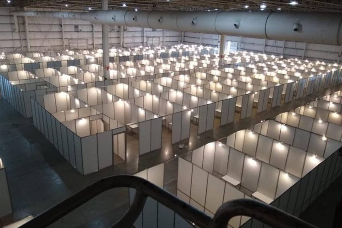 Los pabellones de la feria de ciencias de Villa Martelli se transformarán en un centro de salud para recibir a los afectados por el Covid-19 derivados de hospitales