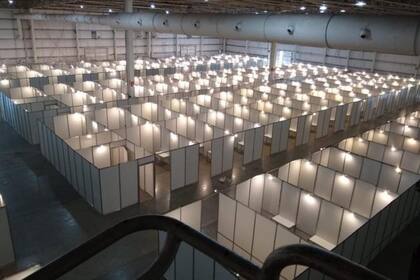 Los pabellones de la feria de ciencias de Villa Martelli se transformarán en un centro de salud para recibir a los afectados por el Covid-19 derivados de hospitales