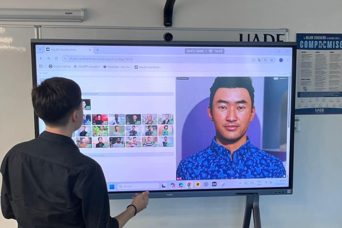 Los pacientes virtuales se utilizan en diez materias de la carrera de Psicología de la UADE