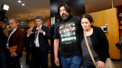 Los padres de Lucía, tras la reunión con Garavano en el coloquio de IDEA