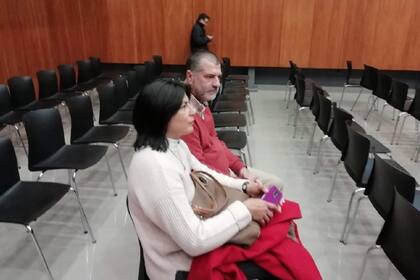 Los padres de Micaela, Andrea Lescano y Néstor García