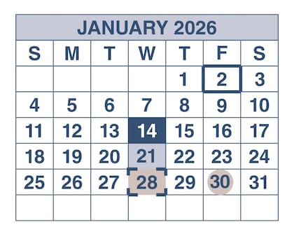 Los pagos de enero de 2026 también se depositarán según la fecha de nacimiento de los beneficiarios (Social Security Administration)