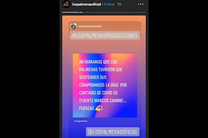 El grupo santafesino confirmó que están aislados luego de que algunos integrantes contrajeran la enfermedad