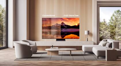 Los paneles Samsung OLED de 2024 tienen un tratamiento para evitar los reflejos