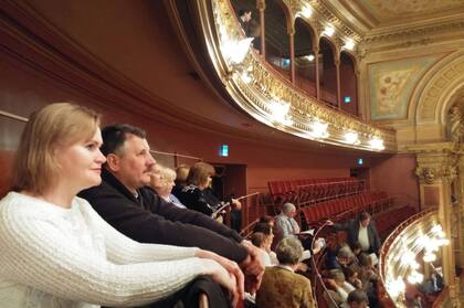 Los papás de Kateryna, en el Teatro Colón