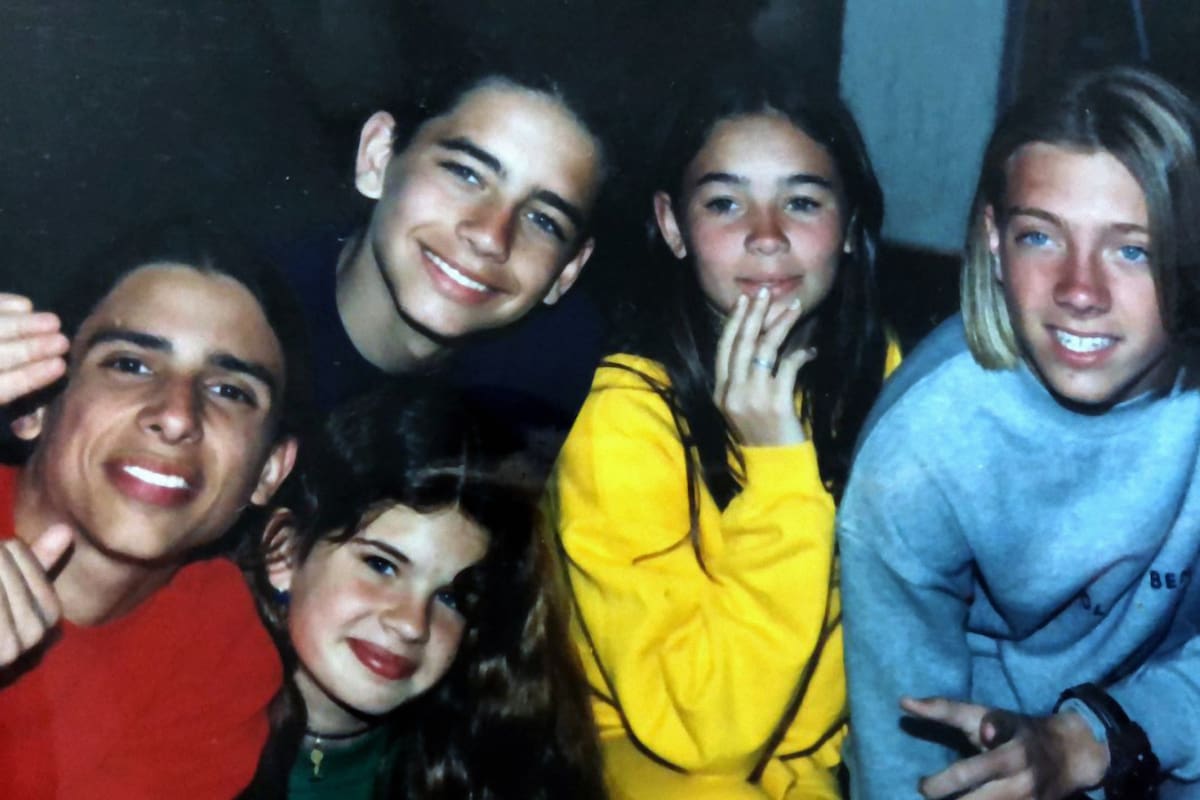 Los Parchís Argentinos en pleno éxito.